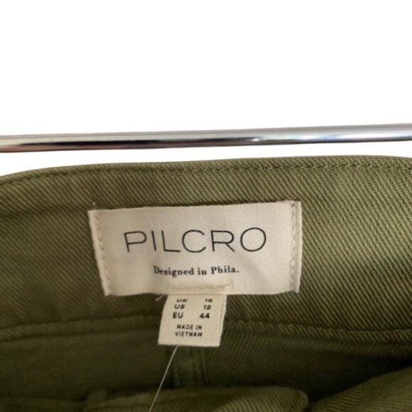 NWT Pilcro Denim Mini Skirt in Moss 12 - Picture 3 of 5